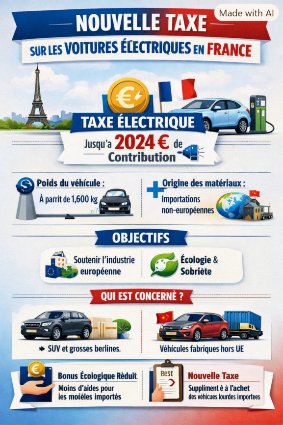 Taxe voiture électrique 2027