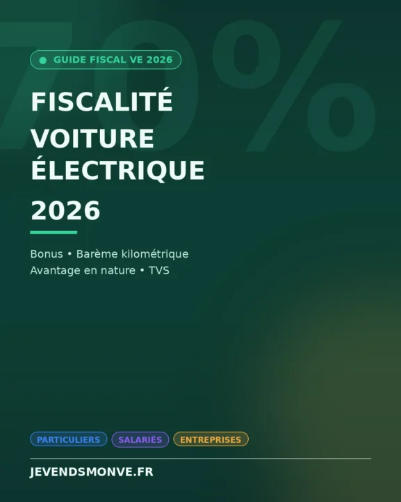 Fiscalité Voiture Électrique 2026